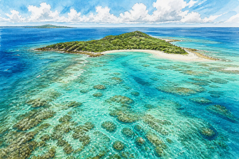 Give Buck Island the clearest water day