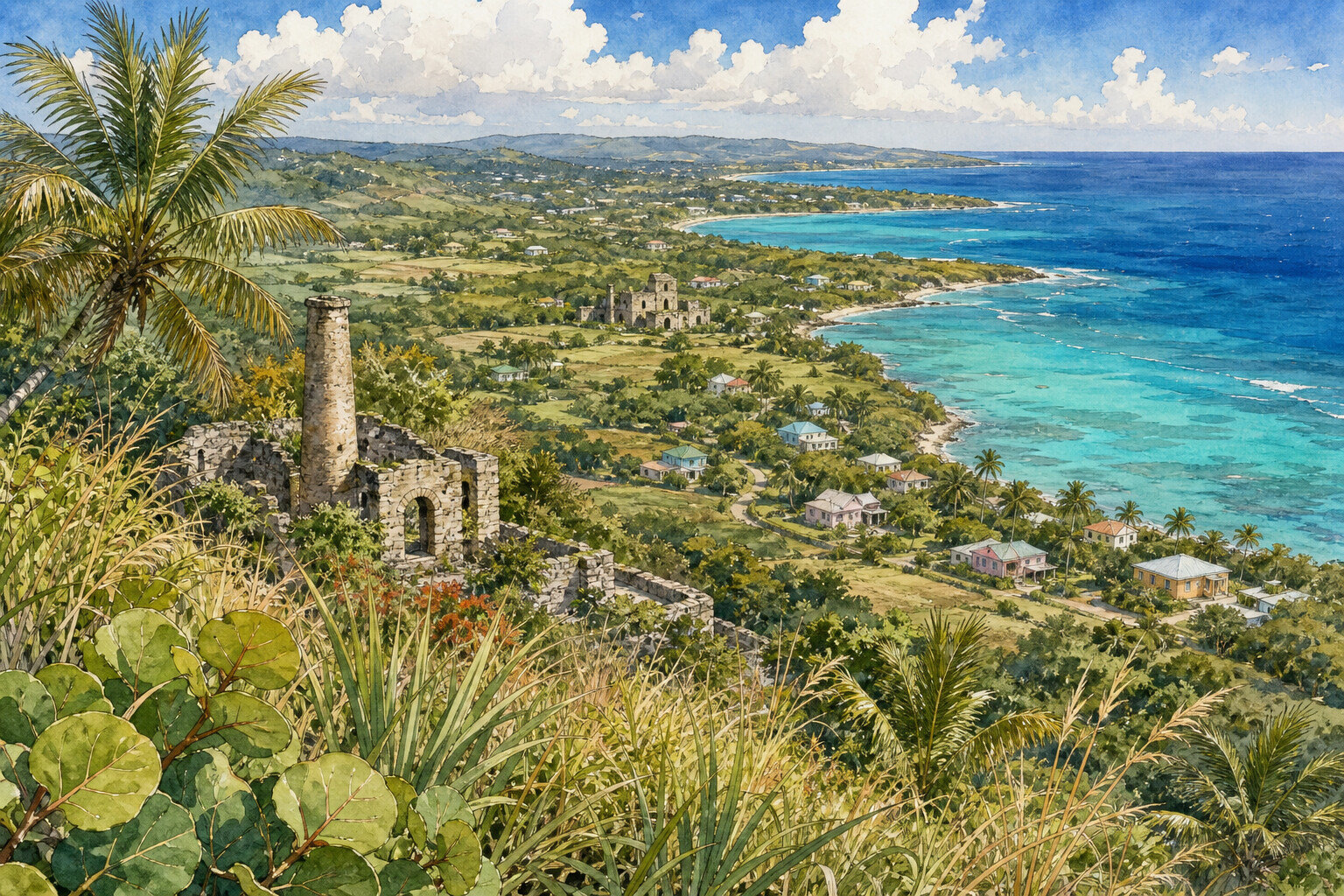 St. Croix itinerary scene