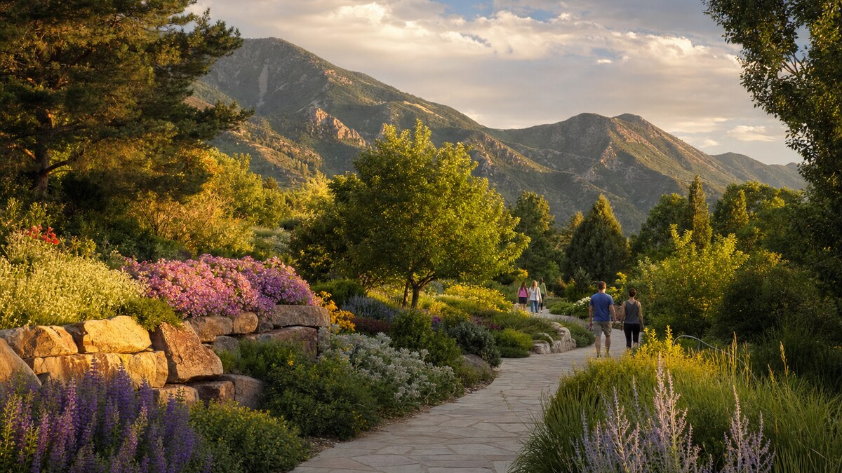 Red Butte Garden in the Salt Lake City foothills