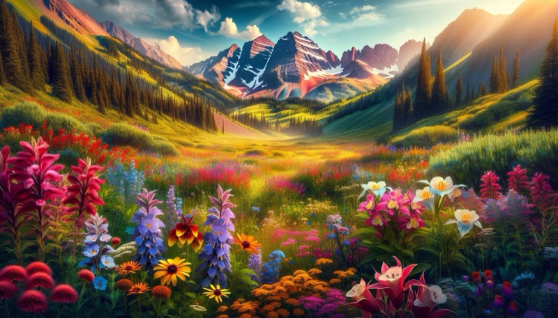 Wildflowers Silverton Colorado