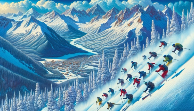 Winter backcountry Silverton