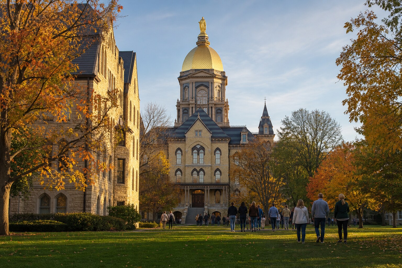 South Bend Indiana travel scene