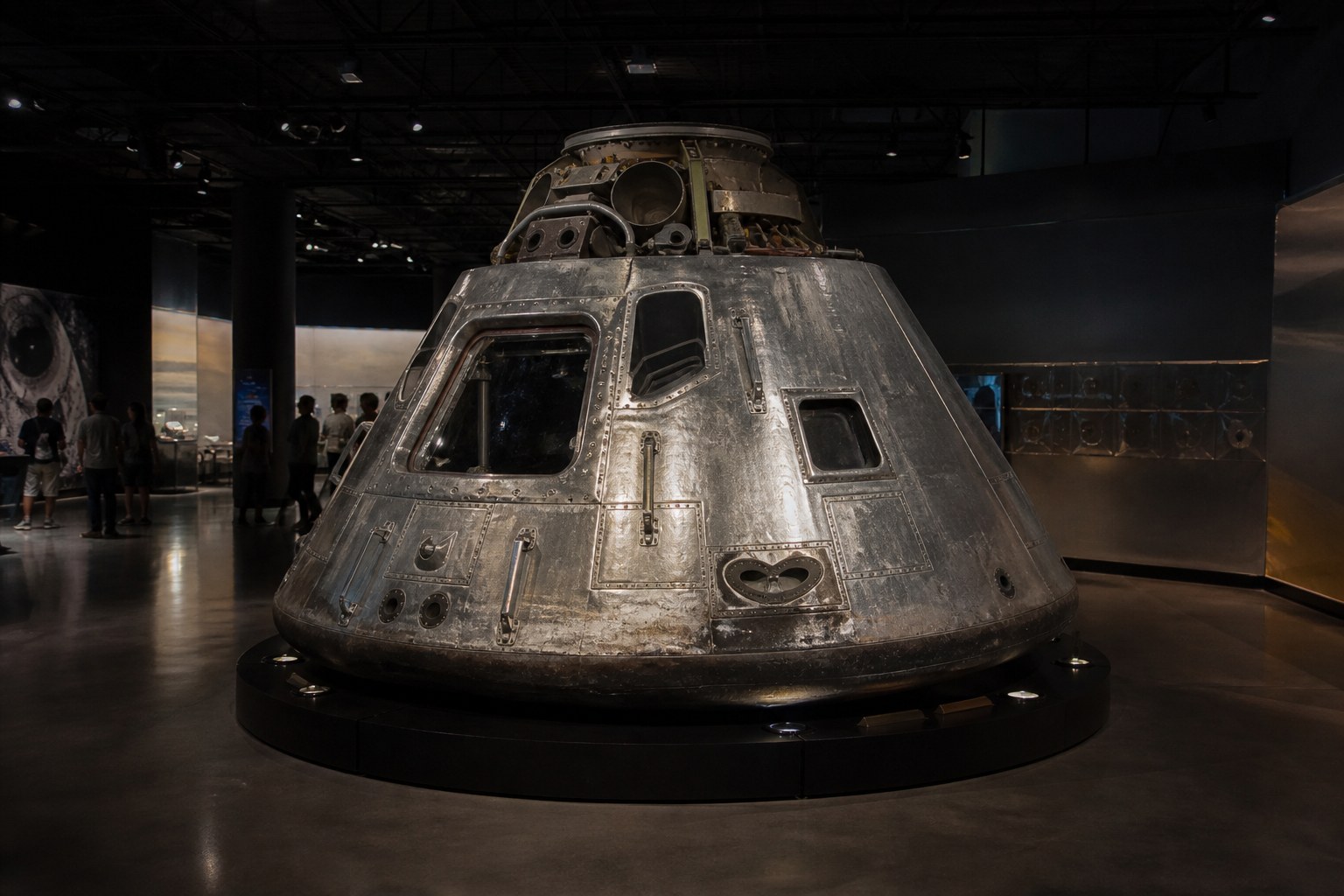 Apollo-era spacecraft history at Kennedy Space Center