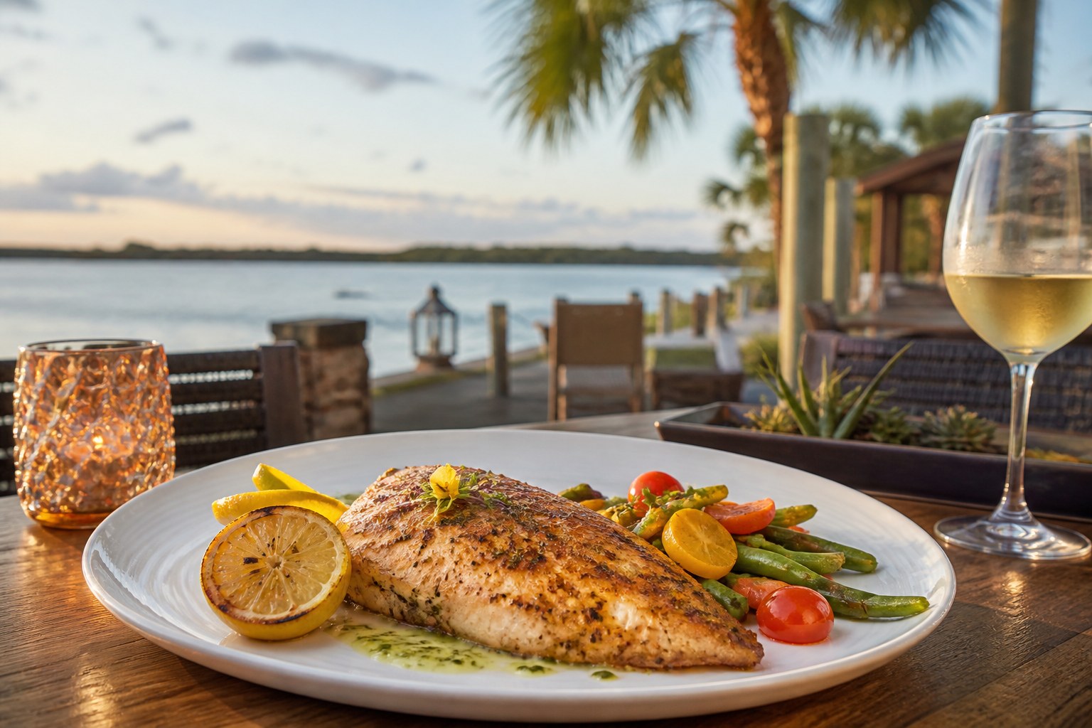 Eating in Cocoa Beach