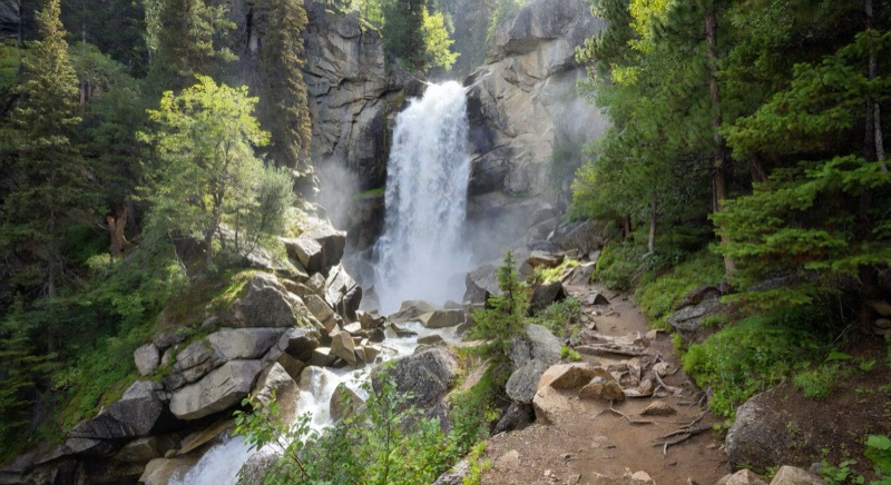 Fish Creek Falls waterfall Steamboat Springs Colorado cascade summer
