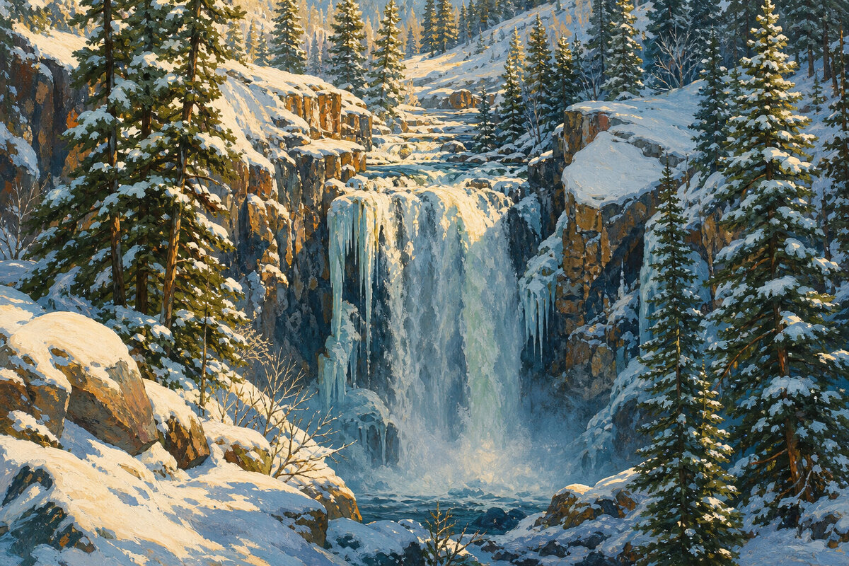 Fish Creek Falls near Steamboat Springs
