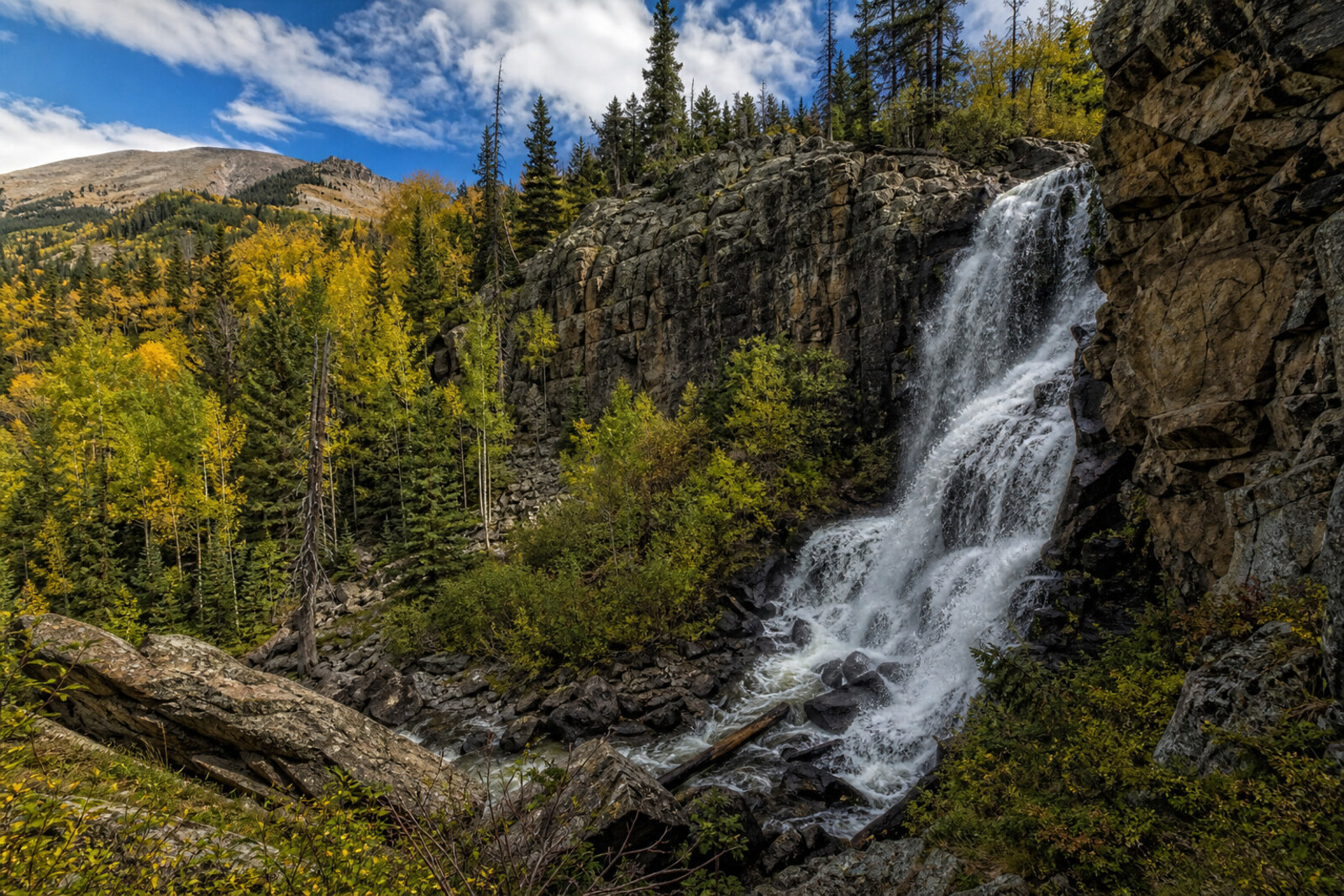 Fish Creek Falls near Steamboat Springs