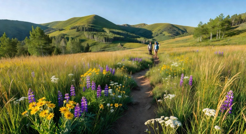 Steamboat Springs three-day itinerary with hiking and mountain views