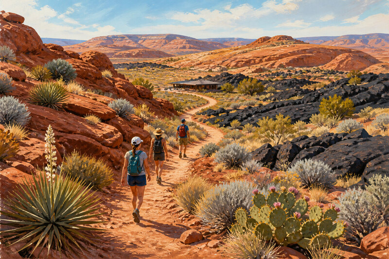 Red Cliffs and desert trails