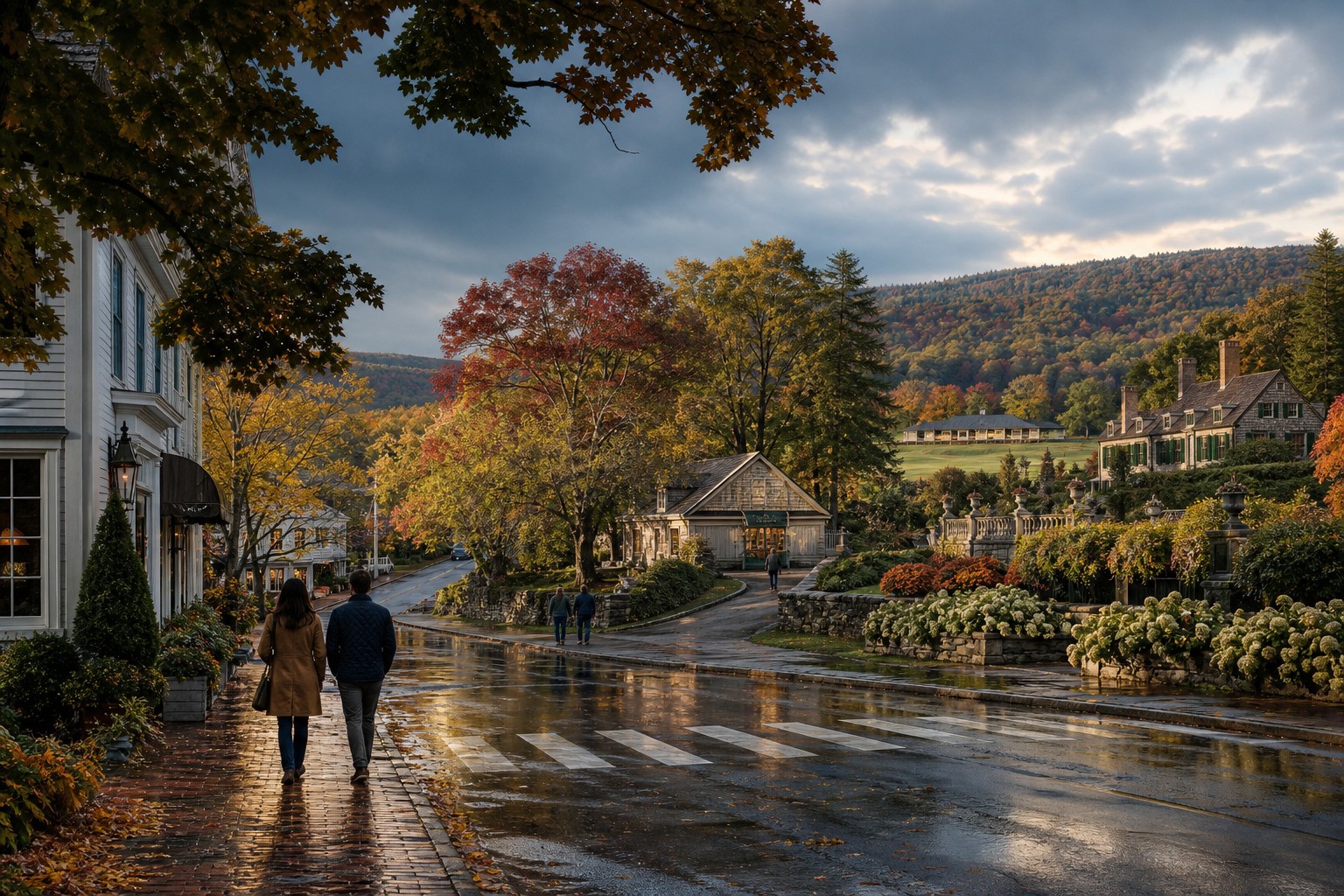 Stockbridge itinerary scene