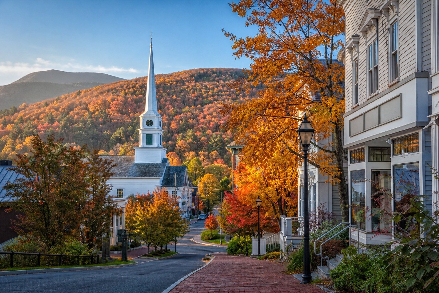 Stowe weekend scene