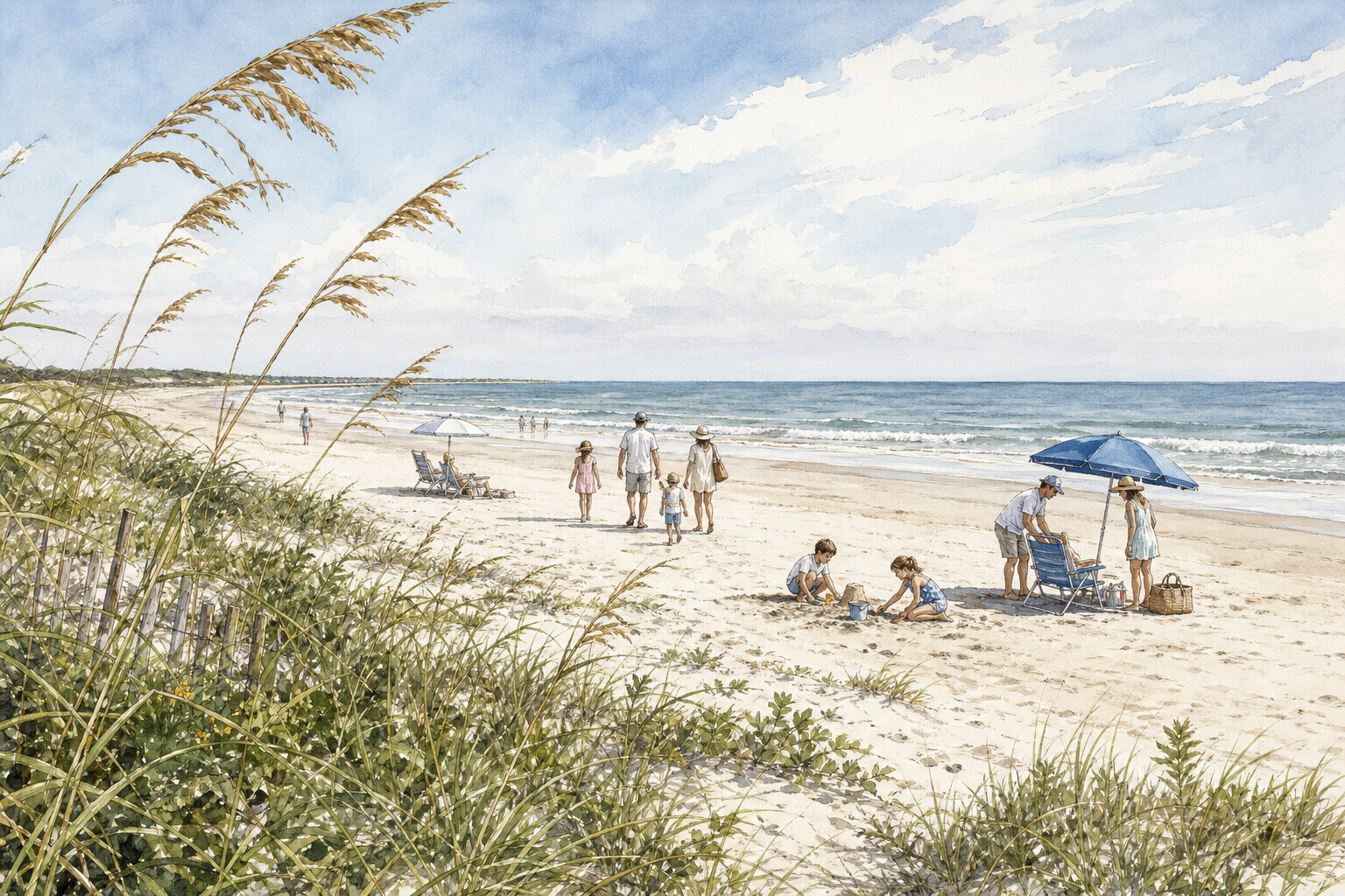 Sullivan's Island itinerary scene