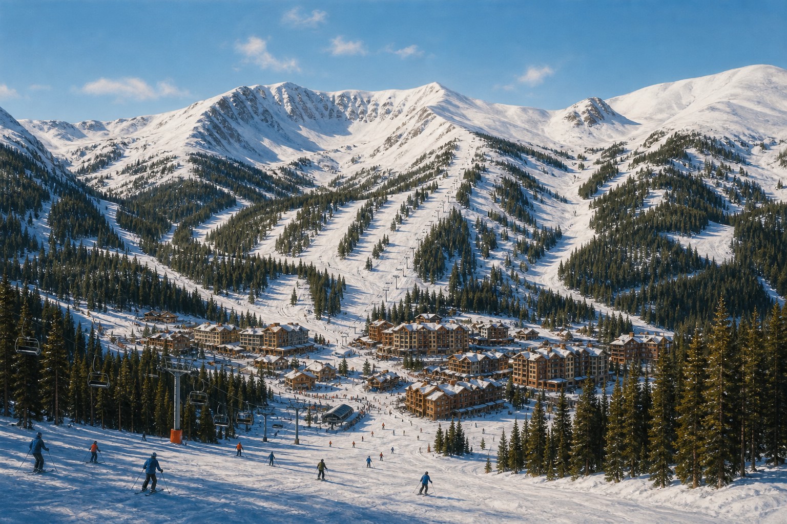 Copper Mountain in winter