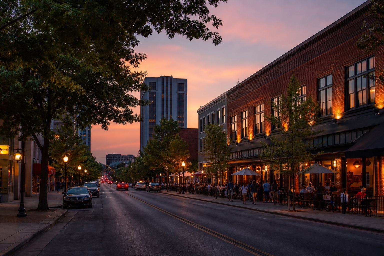 Tuscaloosa Alabama travel scene