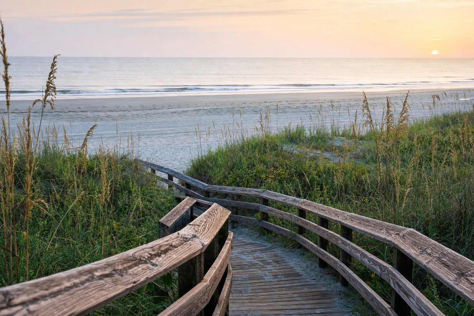 Tybee Island weekend scene