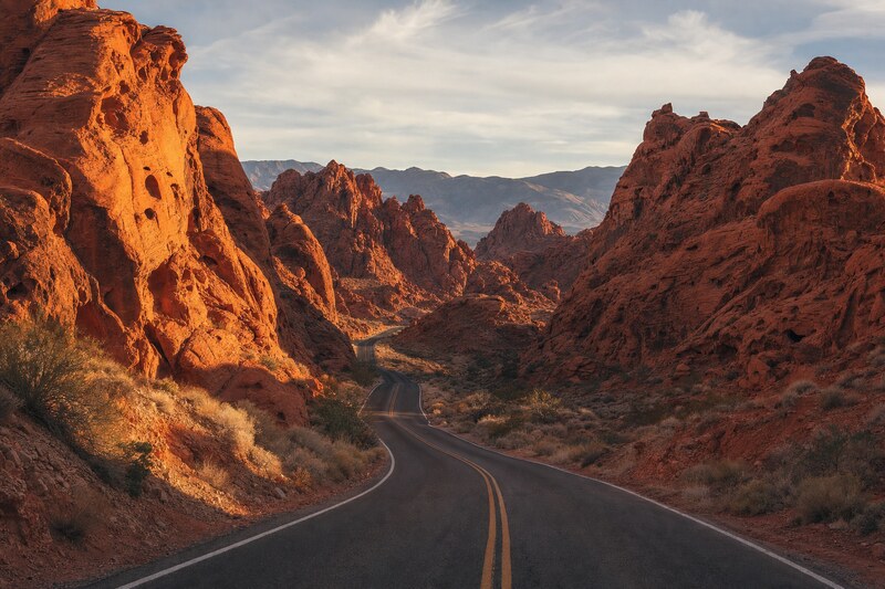 See more sandstone from the park roads
