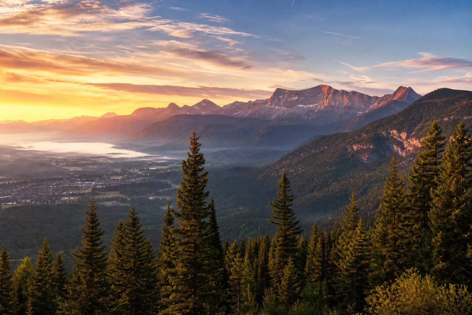 Whitefish weekend scene