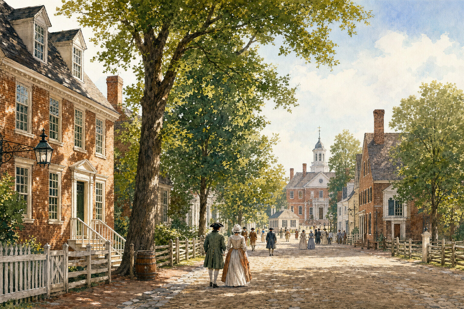 Williamsburg weekend scene