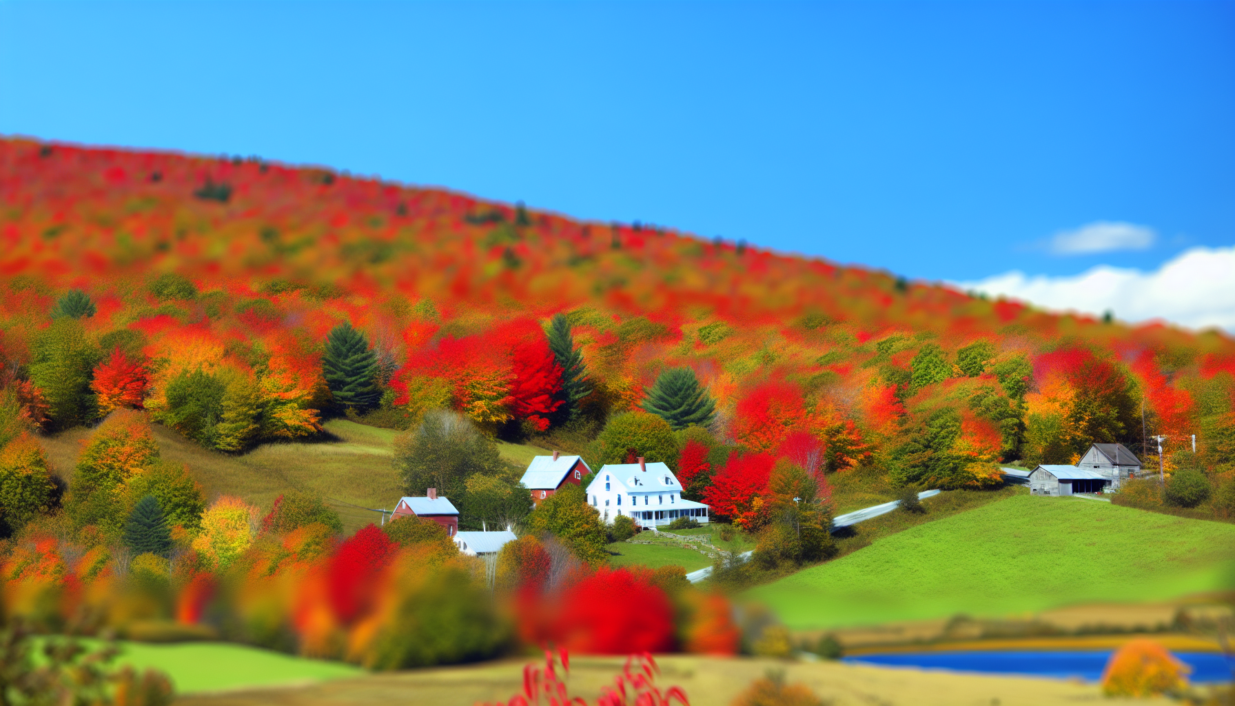 Fall Foliage Hillside