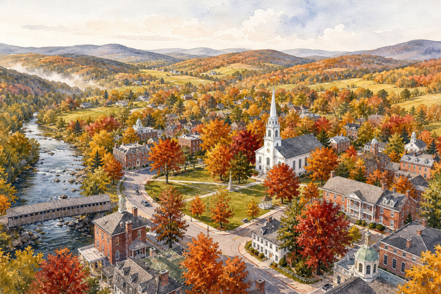 Woodstock itinerary scene