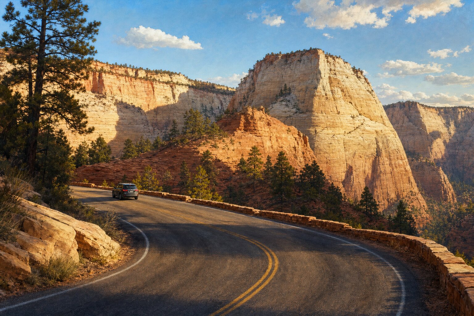Zion itinerary scene